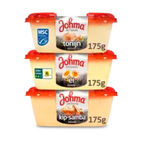 Johma: gratis bezorging bij 3 stuks