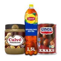 Unox, Lipton en Calvé: gratis levering bij 15 euro