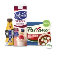 Optimel, Chocomel, Parrano, Campina en Fristi: gratis levering bij 11 euro