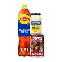 Hellmann's, Lipton Ice Tea, Unox en Knorr: gratis bezorging bij 15 euro