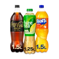 Coca-Cola, Fanta en Fuze Tea: gratis bezorging bij 12 euro