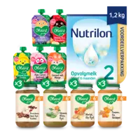 Nutrilon en Olvarit: gratis bezorging bij 15 euro