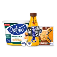 Een afbeelding van Chocomel, Parrano en Milner: gratis levering bij 10 euro
