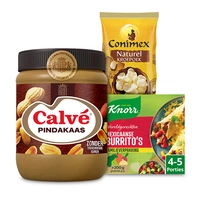 Een afbeelding van Knorr, Calvé en Conimex: gratis levering bij 15 euro