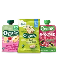 Goodies en Organix: gratis levering bij 12 euro