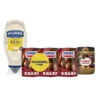 Unox, Knorr, Hellmann's, Calvé en Namdong: gratis levering bij 15 euro