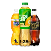 Coca-Cola, Fanta, Fuze Tea en Sprite: gratis bezorging bij 12 euro