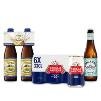 Hertog Jan, Leffe, Stella, Lowlander en Tripel Karmeliet: gratis bezorging bij 10 euro