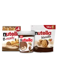 Nutella: gratis bezorging bij 10 euro