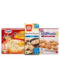 Een afbeelding van Dr Oetker of Koopmans: gratis levering bij 10 euro