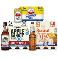 Een afbeelding van Apple Bandit, Brand IPA en Amstel: gratis bezorging bij 12 euro