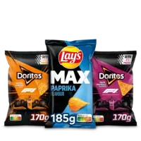 Quaker, Doritos en Lay's: gratis bezorging bij 12 euro
