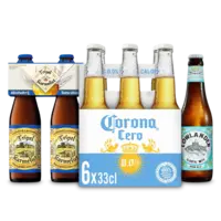 Lowlander, Tripel Karmeliet, Corona, Leffe: gratis levering bij 10 euro