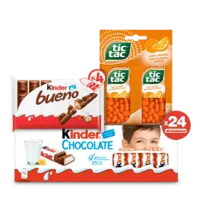Kinder: gratis bezorging bij 10 euro