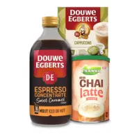 Douwe Egberts en Pickwick: gratis bezorging bij 2 stuks