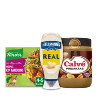 Een afbeelding van Calvé en Unox: gratis levering bij 15 euro