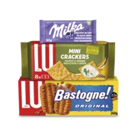 LU, Milka, Liga, Tuc en Oreo: gratis levering bij 12.50 euro