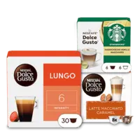 Starbucks en Dolce Gusto koffiecups: gratis bezorging bij 15 euro