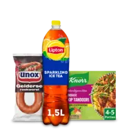 Een afbeelding van Unox, Knorr en Lipton: gratis levering bij 15 euro