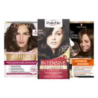 L'Oréal Excellence, Poly Pallette en Schwarzkopf haarkleuring