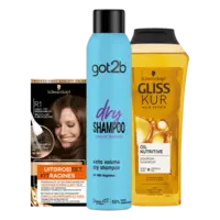 Gliss, Got2B, Poly Palette en Schwarzkopf haarverzorging