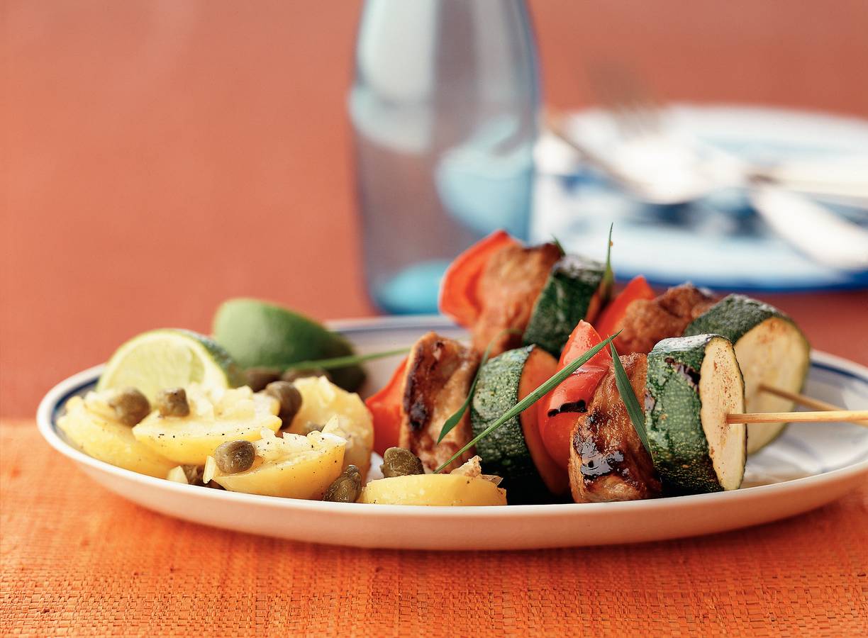 Lams-courgettekebabs