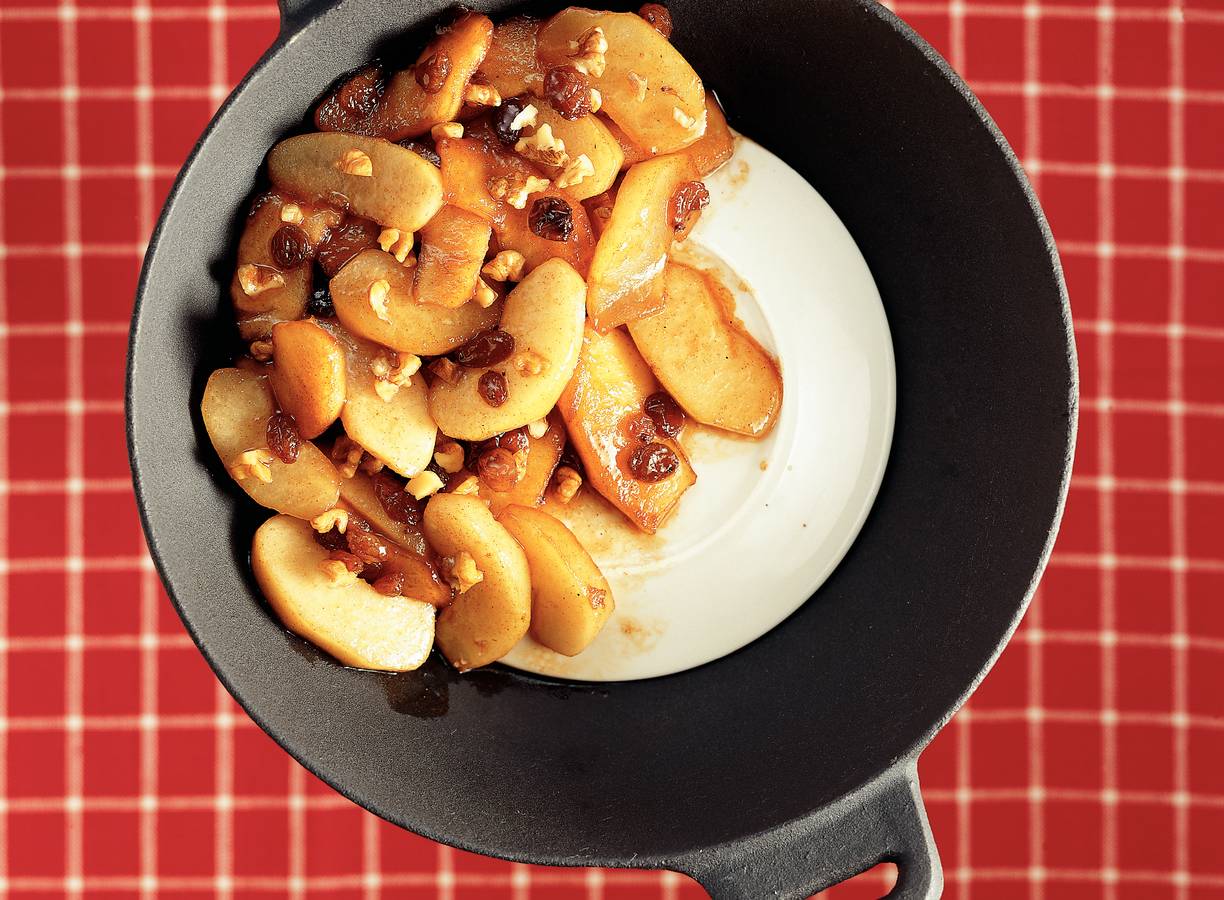 Winterfruit uit de wok