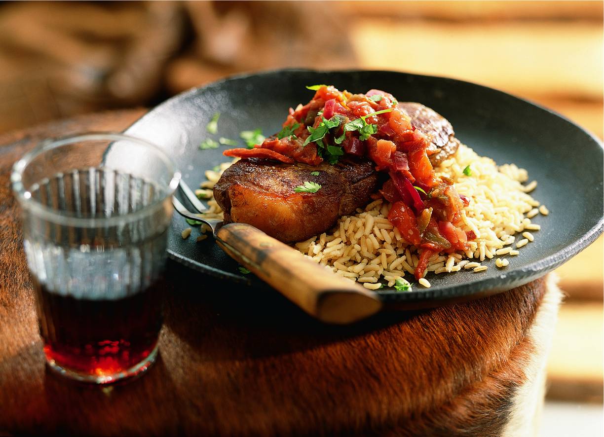 Entrecote met chorizosalsa