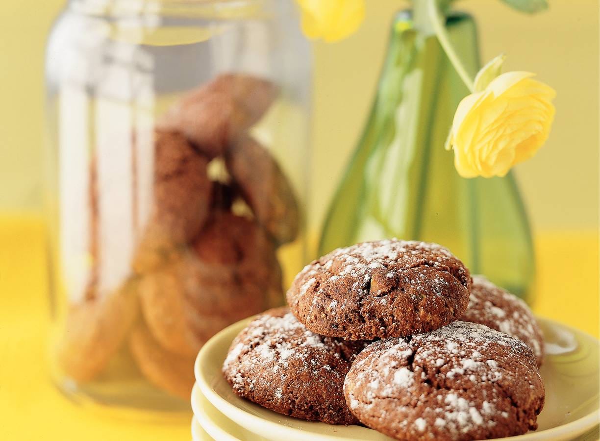 Chocolade-pistachebiscotti