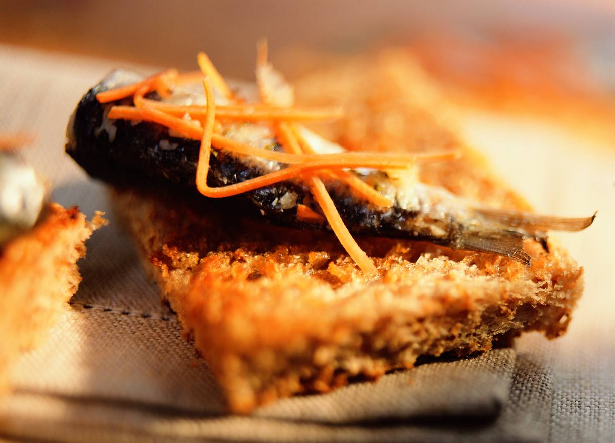 Sardines in Spaanse marinade