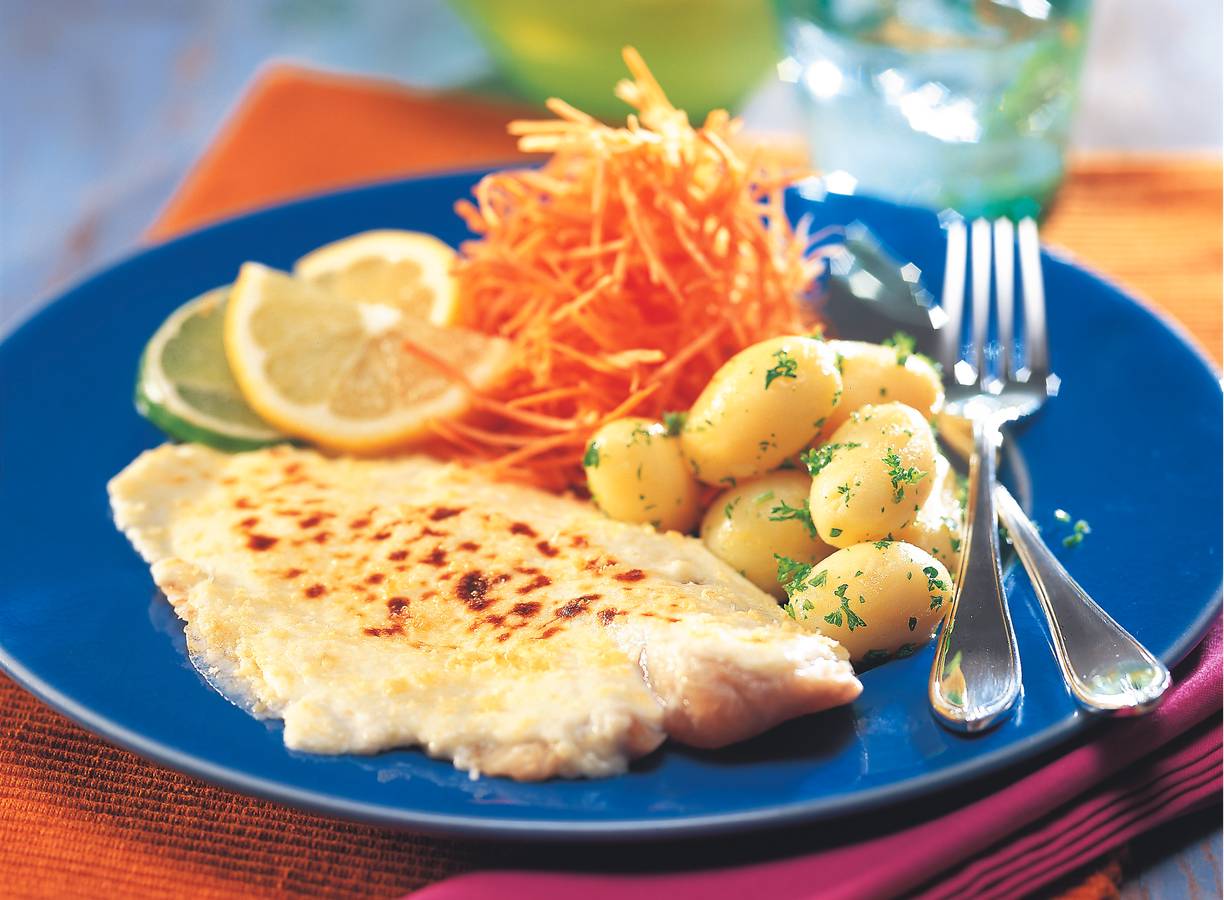 Gegratineerde tilapiafilet