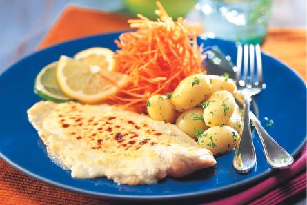 Gegratineerde tilapiafilet