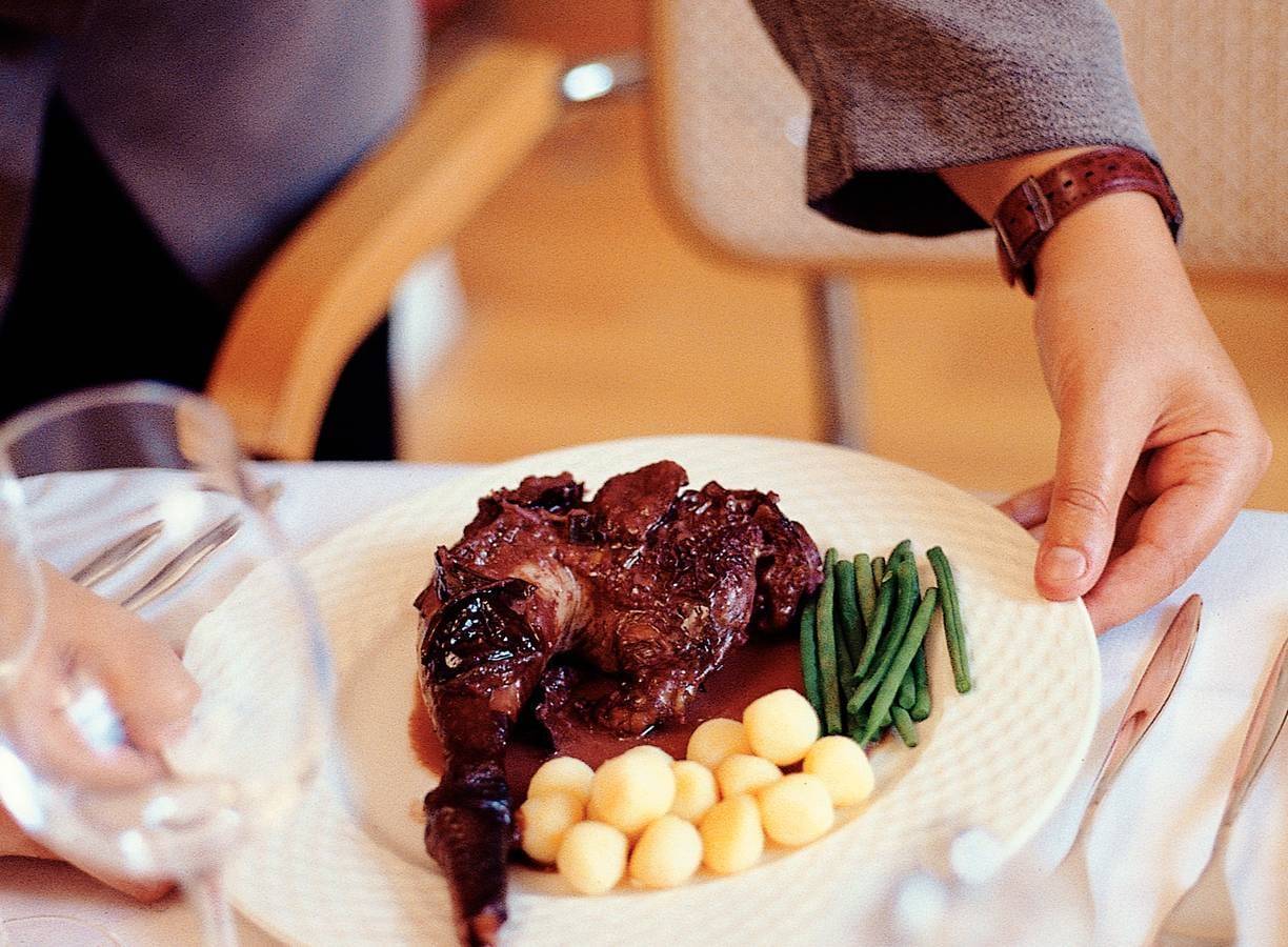 Gegrilde tonijn met mosterdolie
