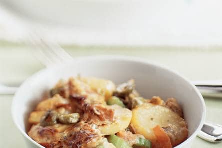 Aardappeltonijnschotel