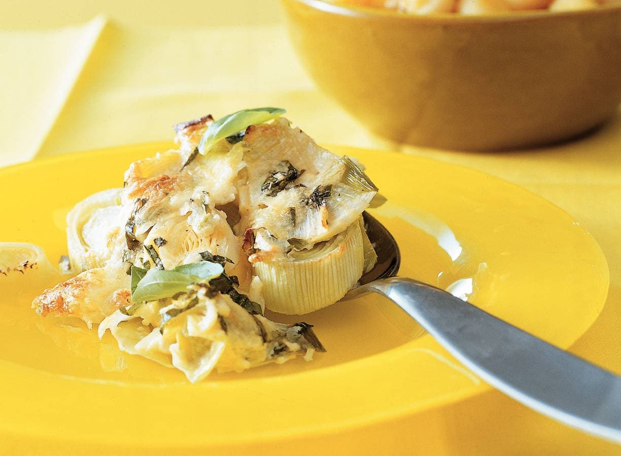 Preiflan met basilicum