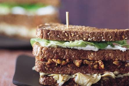 Roastbeef bagel-clubsandwich