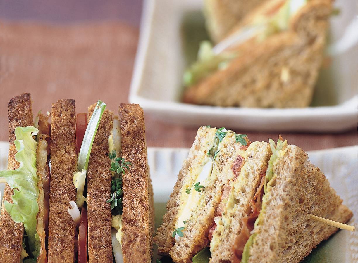 Guacamole clubsandwich