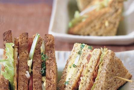 Guacamole clubsandwich