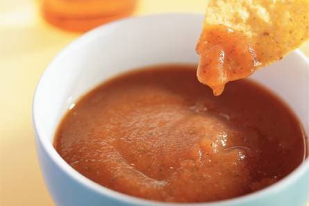 Warme, pittige tomatensaus