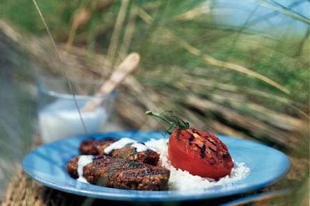 Geroosterde kebabs