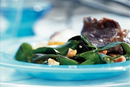 Zeeastersalade met noten