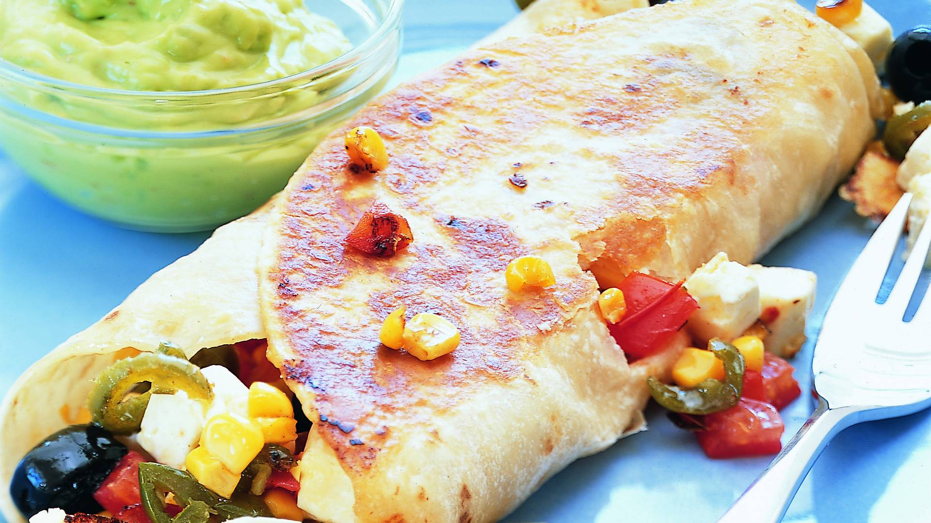 Quesadilla met witte kaas en tomaat recept Allerhande Albert Heijn