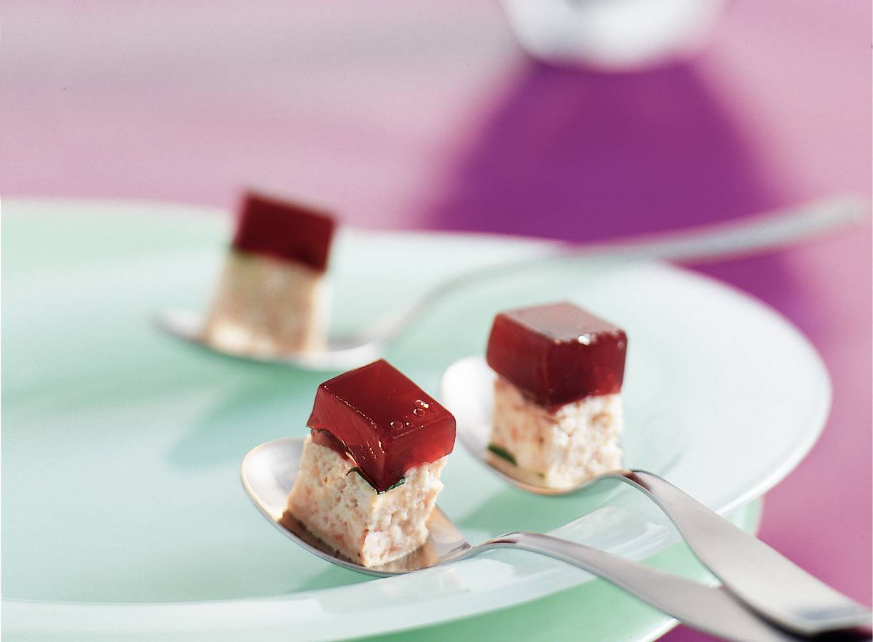 Hammousse met portgelei