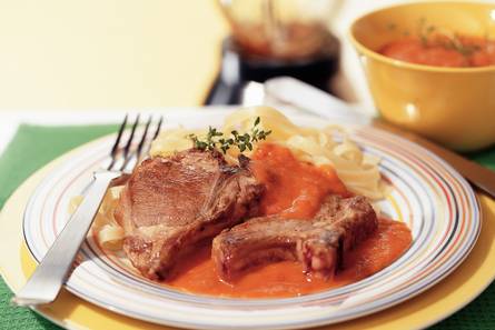 Verse Spaanse tomatensaus