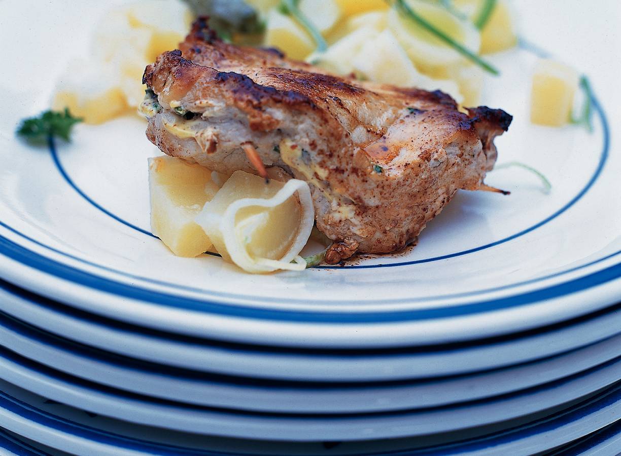 Gevulde varkensfilet