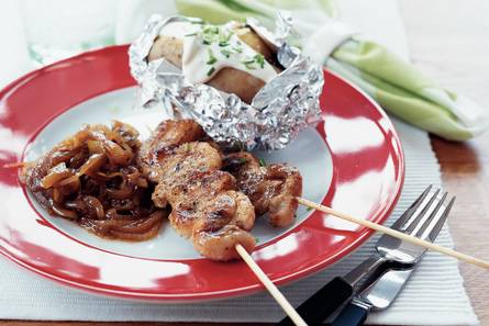 Speklapspiesjes met uienchutney