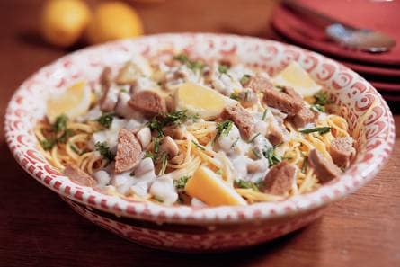 Spaghetti limone