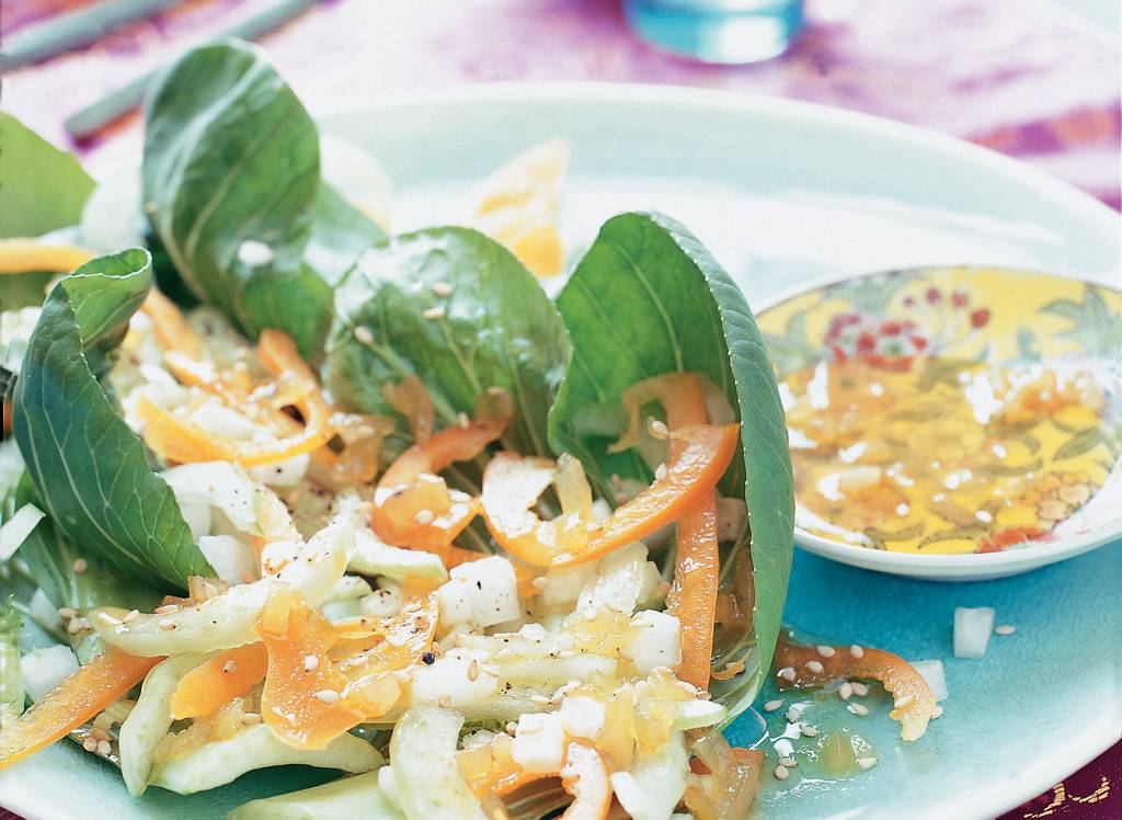 Salade van paksoi en rettich - Albert Heijn