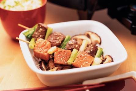 Teriyaki-spiesjes