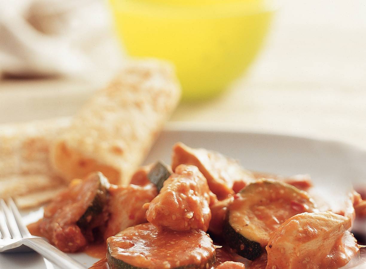Mexicaanse kipfilet in pikante saus